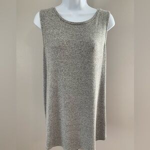 Old Navy Luxe Heather Gray Women's Sleeveless Tank Top